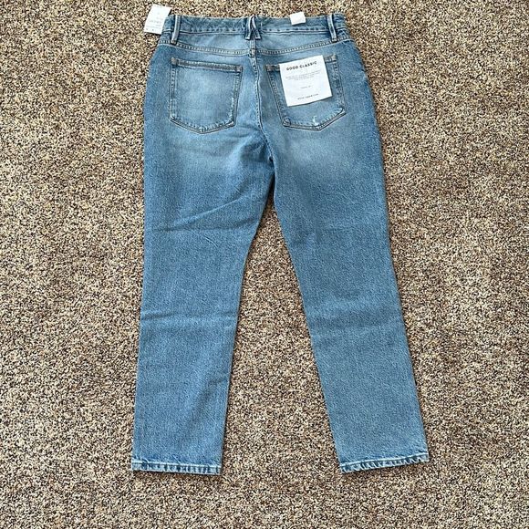 Good American Good Classic Stretch Jeans Size 10/30 - Picture 6 of 10